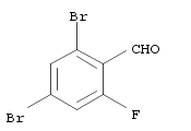 2,4-DIBROMO-6-FLUOROBENZALDEHYDE manufacture
